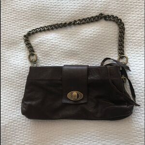 Lesa Wallace Chain Shoulder Purse